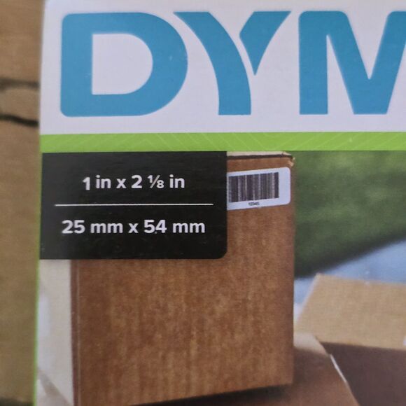 3 rolls (500 each roll) GENUINE DYMO 30336 LW 1"x2-1/8" Multipurpose Labels - Picture 3 of 8